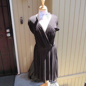 #354  NEW WOMEN'S LITTLE BLACK DRESS BY HOLLY  (SIZE 14W)